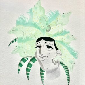 "Interpretation: Nuestra Señora de las Iguanas" By Blanca Garcia