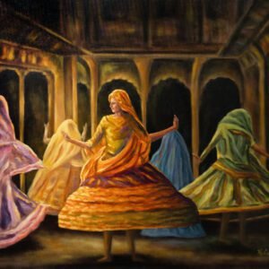 "Saffron in Shadow" By Neville Concessio