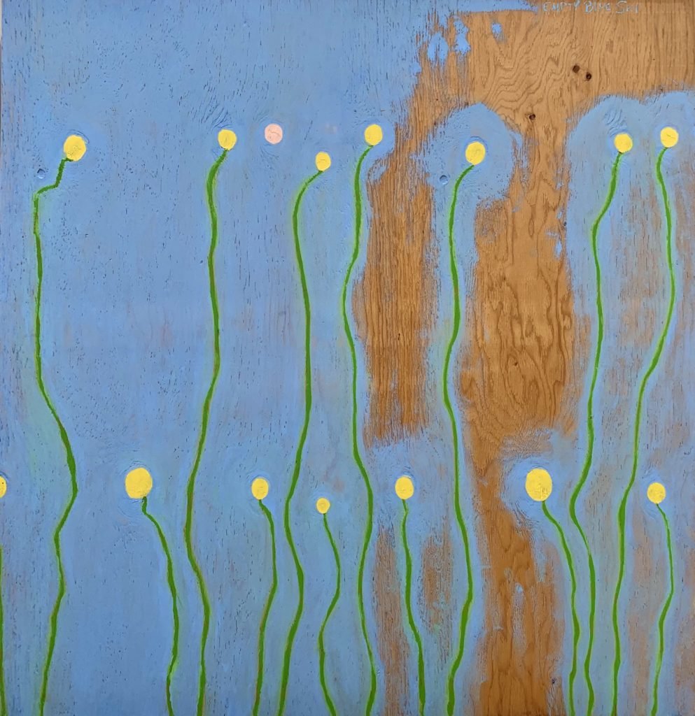 Flowers in Empty Blue Sky by Bjorn H. Bengtsson