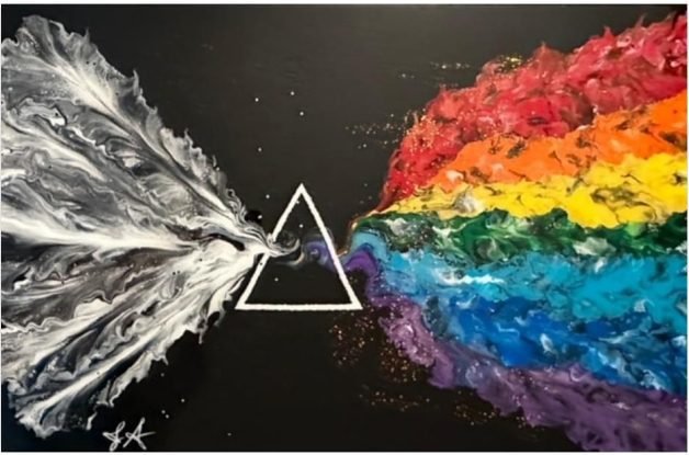 Artist Rendition: Dark Side of The Moon by Joan Abraham