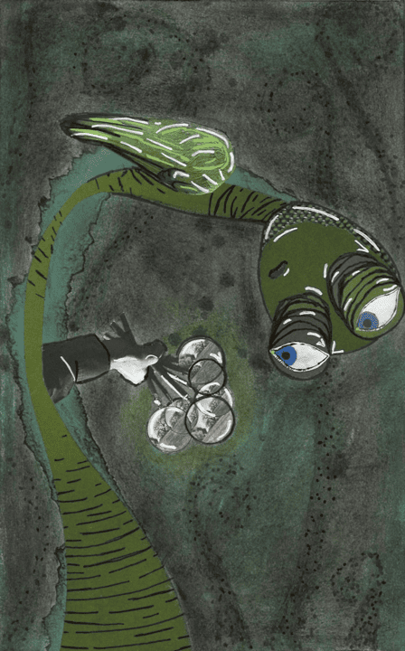 Always the beholder, never the beholden by Leah Brignall