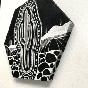 Saguaro Shield by Lora Lee Barnhiser