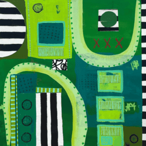 "Green Galaxy" by Lisa Kay Bowen