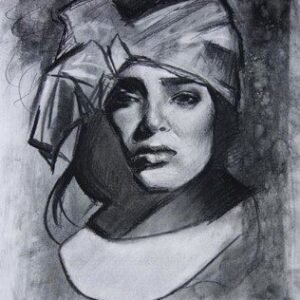 Scarf Study by Bronwyn Dierssen