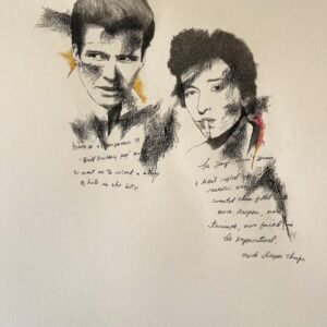 Bobby Vee and Bobby Z by Carlos Cordova