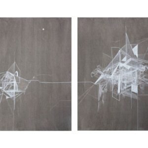 Sinew (Diptych) by Talia J. Dudley