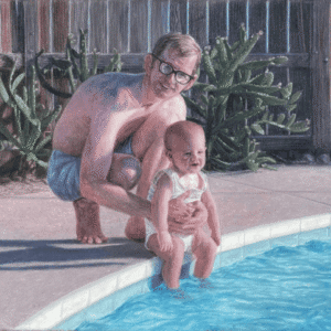 First Dip- 1977 by James Guthrie
