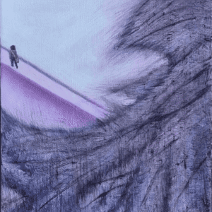 He's Right Behind Me Isn't He? by Samantha Burgos