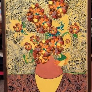 Van Gogh's Sunflowers by Tomoki Ide