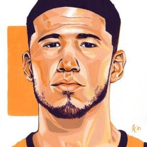 Devin Booker by Jackson Kloog