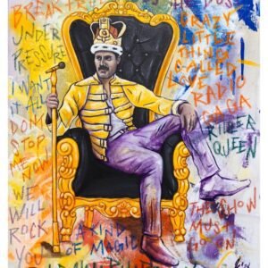 "The Queen" (Freddie Mercury) by Jackson Kloog