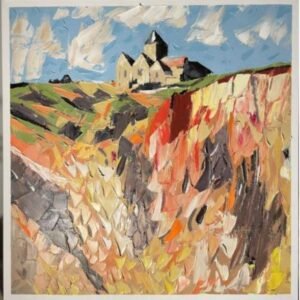 The Chruch at Varengeville by Kevin Koza