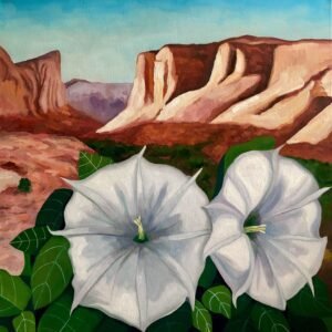 Moonflowers Over Moab by Stacy Holmstedt