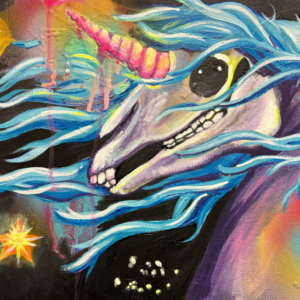 Rainbow Unicorn by Dakota Drake