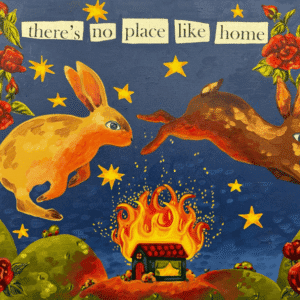 run, bunnies, run by Michelle Diaz