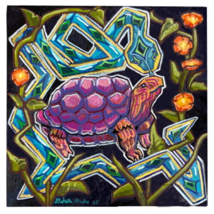 Snake and Turtle by Dakota Drake