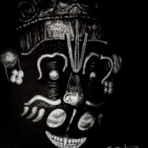Narahari- the lion-faced Hindu God by Srivatsan Sridharan