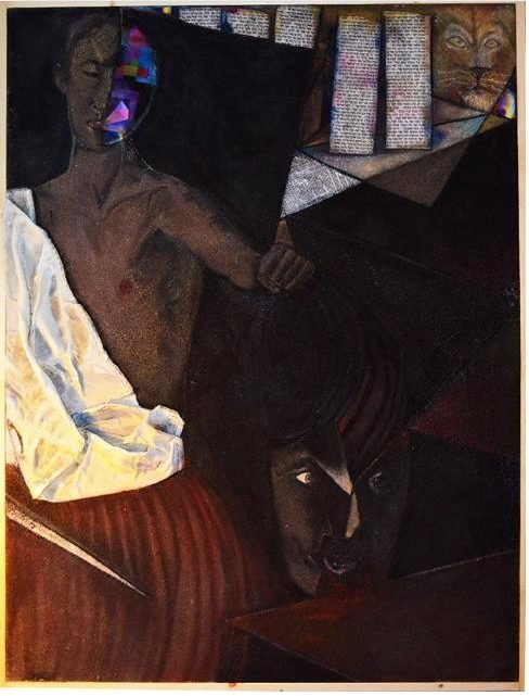 "David with the Head of Goliath" by Kip Sudduth