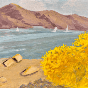 Summer on the Desert Lake by Anshu Priya
