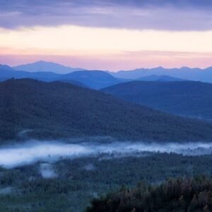 Foggy Sunset by Tania Ritko