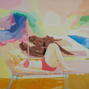 The Pool (Self Portrait) by Allison Moyers