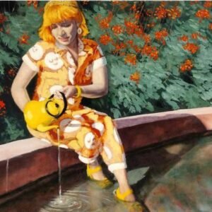 Dani at the Fountain by Chris Vena