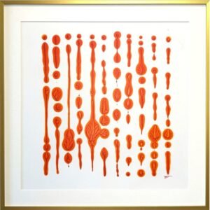 "Decalcomania #279" by Jeff Weiss