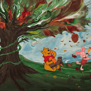 Winnie the Pooh- A Breezy Day by Joan Abraham