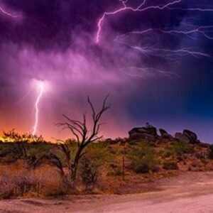 Stranger Things Lightning by Reid Woodward