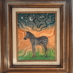 '... and they said a Zebra could not change its stripes ' (In honor of Tari) by Alicia Lauran Ireland