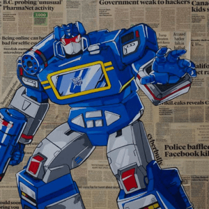 "Soundwave" By Mori "Acrylic Ninja" Pablo