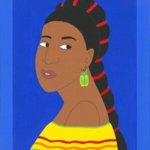 Girl with a Fig Eater Earring by Bettina