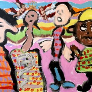 "Three Friends and Evan, One is in Heaven" By Daniel Prendergast