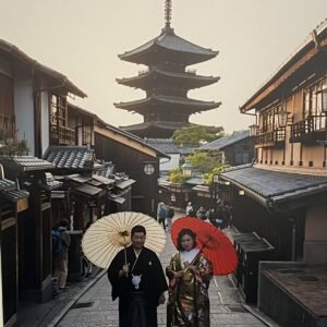 "Walking in Kyoto" By Randy Johnson