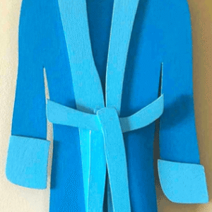 "Blue Bathrobe" By Jeff Weiss