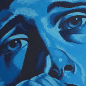 "Ian’s Painful Gaze" By Alexandra Yirak