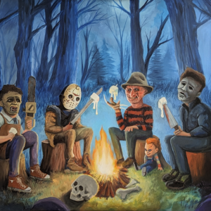 "Campfire Reunion" By Bill Pliske