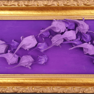 "Pourpre Koi 23" By Chuck Via