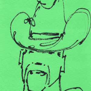 "Cowboy Green" By Bruce Spiegel