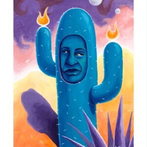 Saguaro God by Jackson Kloog