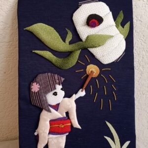 "picnic with rokurokubi and kasa-obake" By Jo Ho