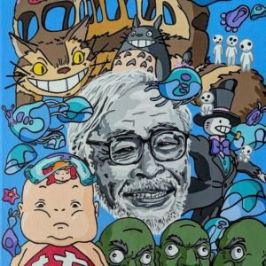 "Ghibli World" By Mori "Acrylic Ninja" Pablo